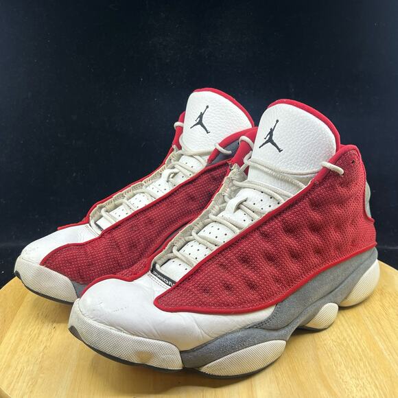 Jordan 13 Retro Shoes Mens Size 10 Gym Red Flint Grey DJ5982-600 - Picture 2 of 10